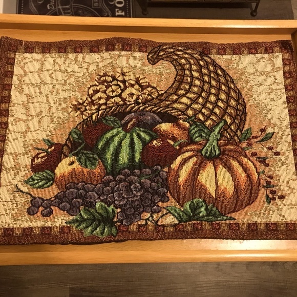 Set of 4 Fall/Holiday Placemats - Picture 1 of 2